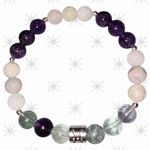 Zodiac - Pisces Bracelet Natural Gemstones